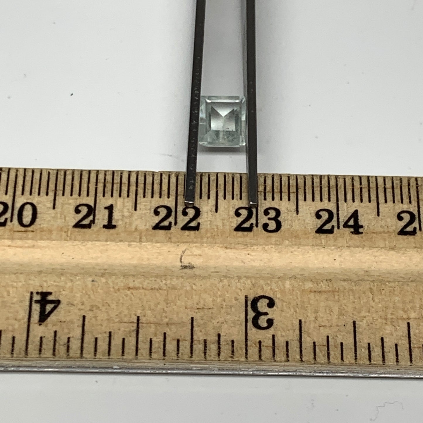 1.15cts, 7mmx5mmx3mm, Aquamarine Crystal Facetted Stone Loose @Pakistan,CTS212