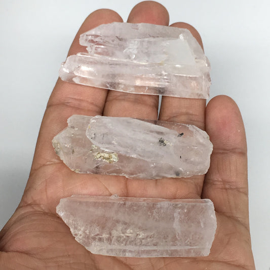 65.2g, 2"-2.1", 2pcs,Faden Quartz Crystal Mineral,Specimen Terminations,FC184