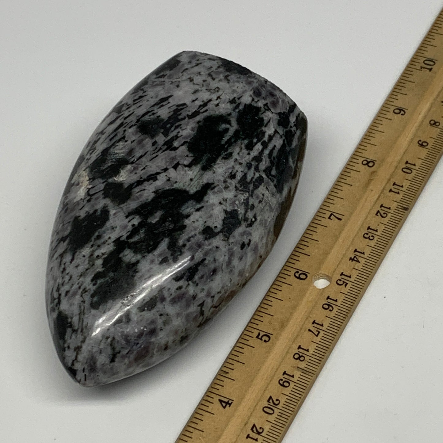 550g, 4.5"x2.7"x1.8" Indigo Gabro Merlinite Freeform Polished @Madagascar, B1820