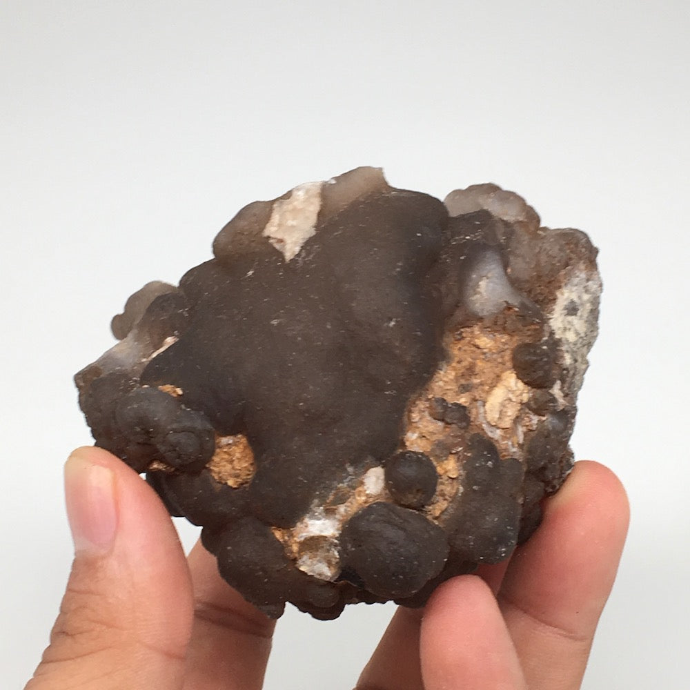 321.9g, 3.1"x2.9"x2.5" Natural Chalcedony Nodules Specimens Minerals @Morocco, M