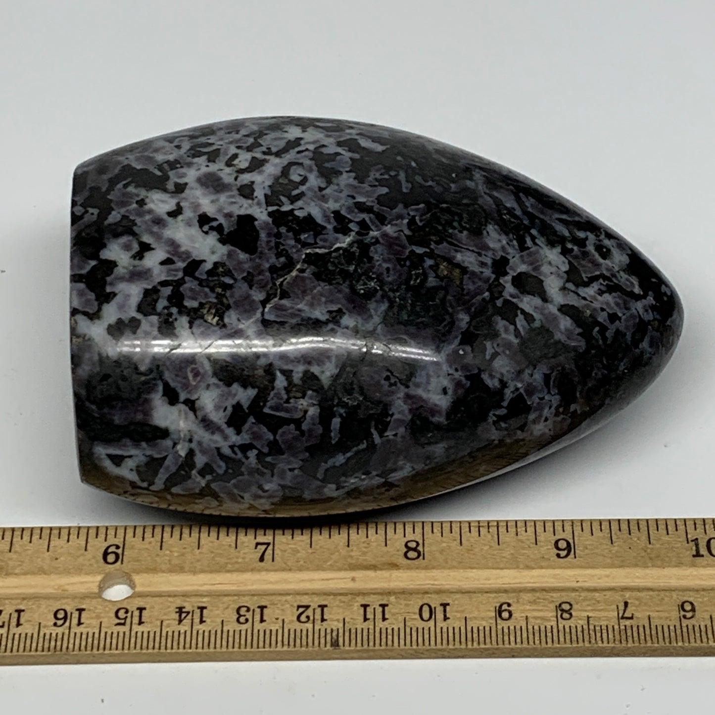 670g, 4.2"x3"x2" Indigo Gabro Merlinite Freeform Polished @Madagascar, B18230