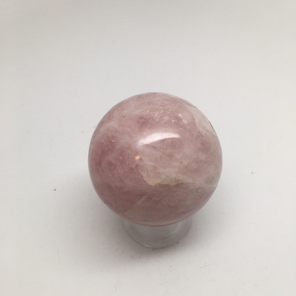 200.1 Grams Handmade Natural Gemstone Rose Quartz Sphere @India, IE162