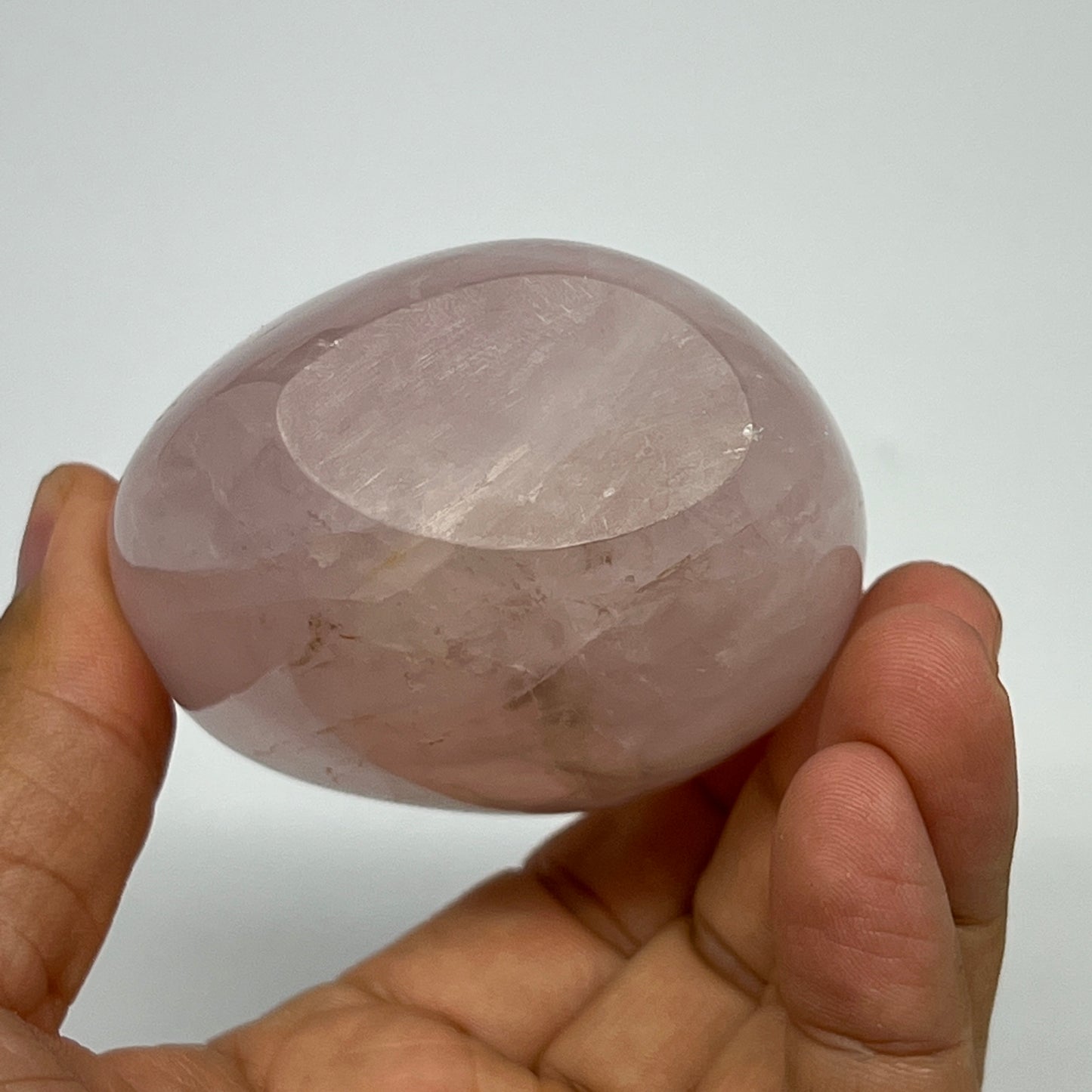 271.1g,3"x2.4"x1.7" Rose Quartz Crystal Freeform Polished Crystal, B20661