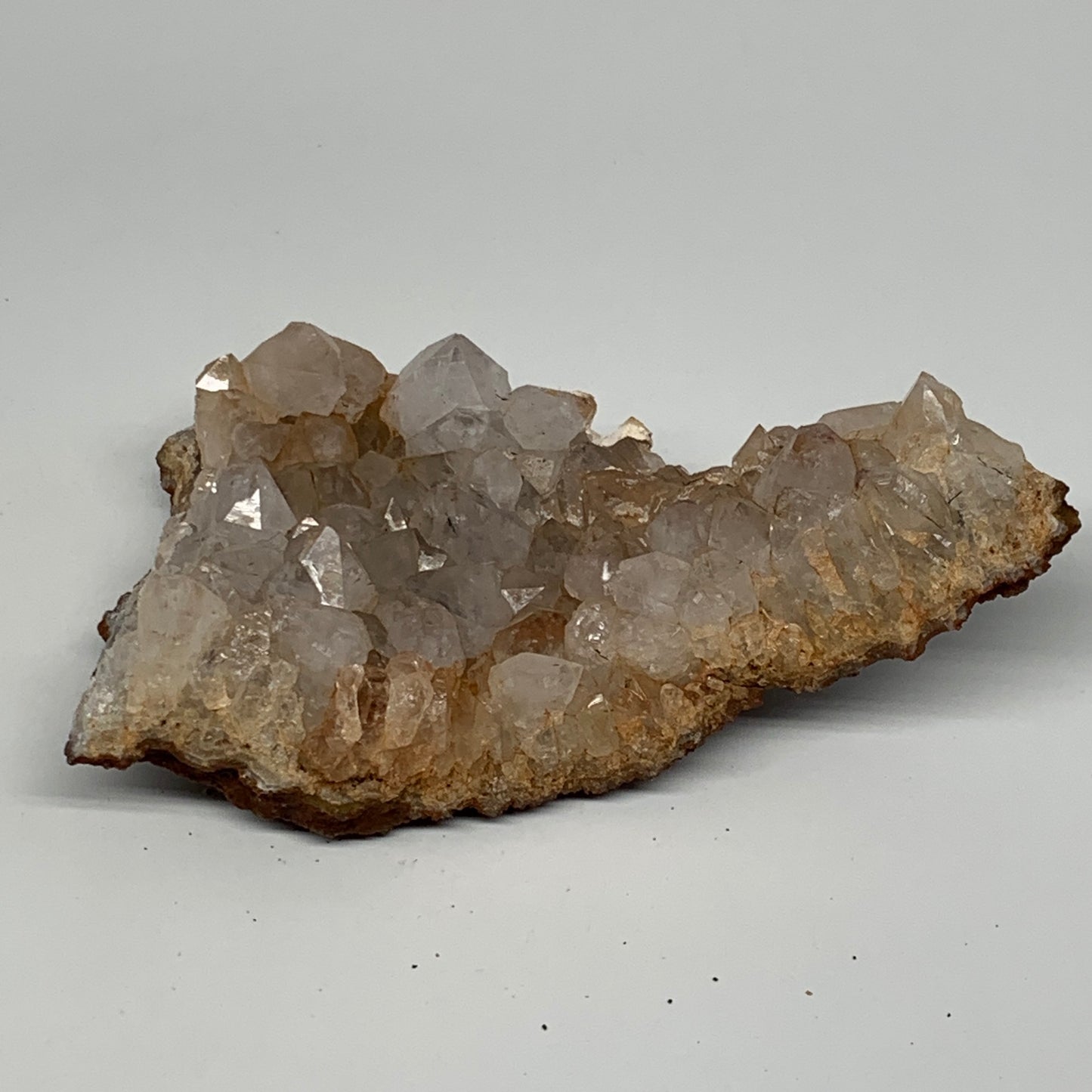488g, 5.9"x3.1"x1.7", Rare Manganese Cluster With Quartz Mineral Specimen,B11036