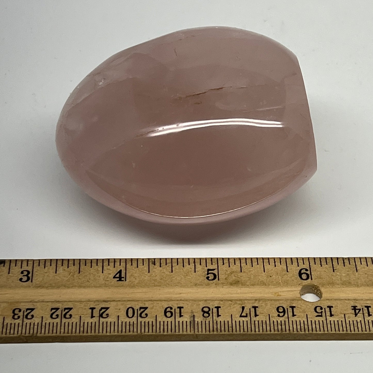 299.5g,2.8"x2.3"x1.8" Rose Quartz Crystal Freeform Polished Crystal, B20671