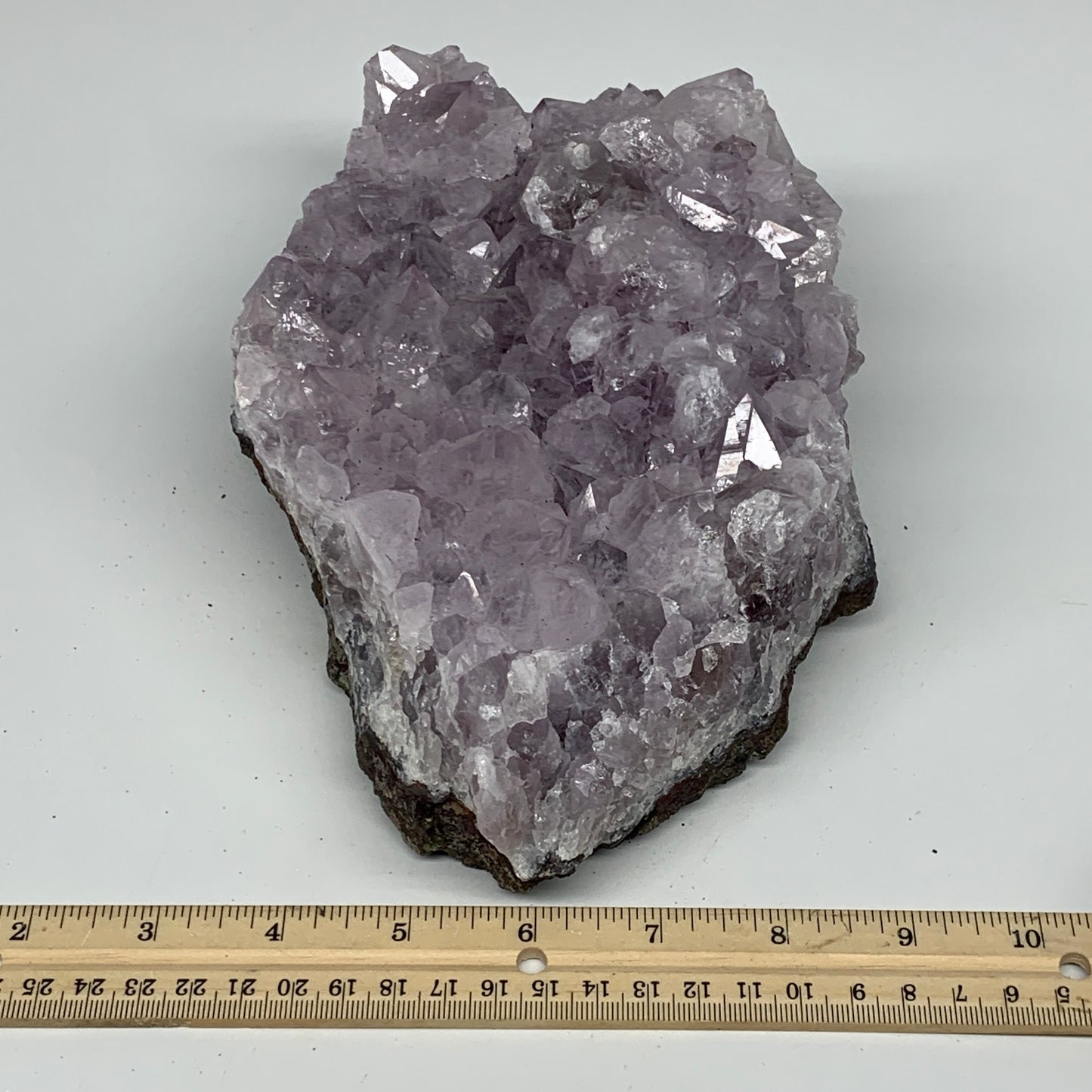 3064g, 8"x5.8"x3.7", Rare Manganese Cluster With Quartz Mineral Specimen,B11052