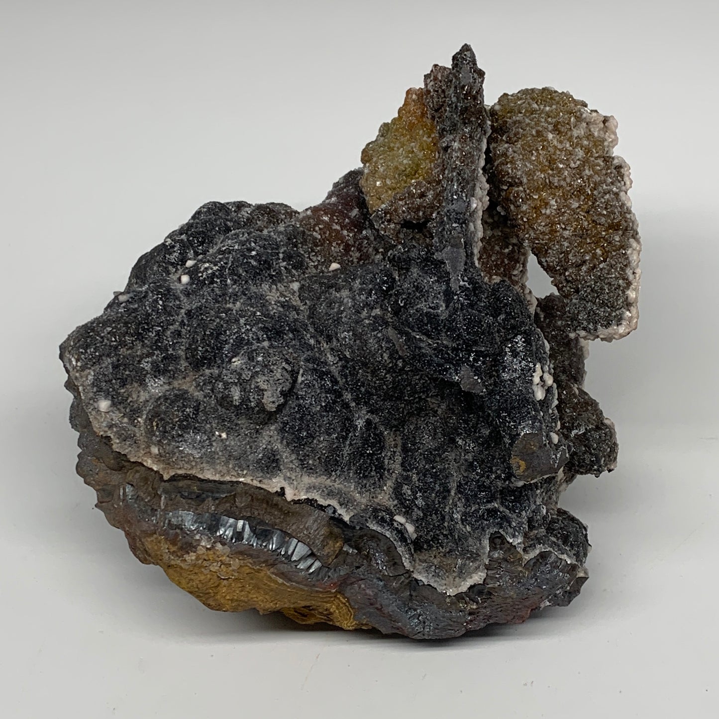 8.11 Lbs, 7"x7"x5.4" Rough Hematite Botryoidal Mineral Crystal @Morocco, B11057
