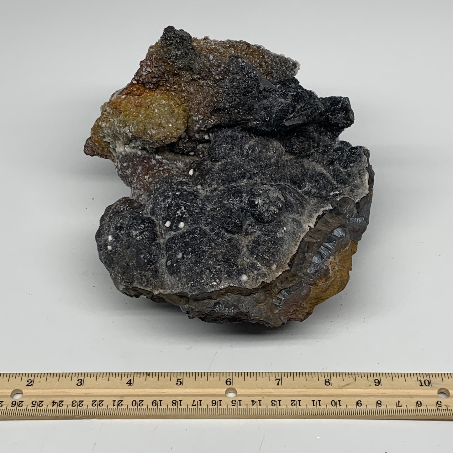 8.11 Lbs, 7"x7"x5.4" Rough Hematite Botryoidal Mineral Crystal @Morocco, B11057