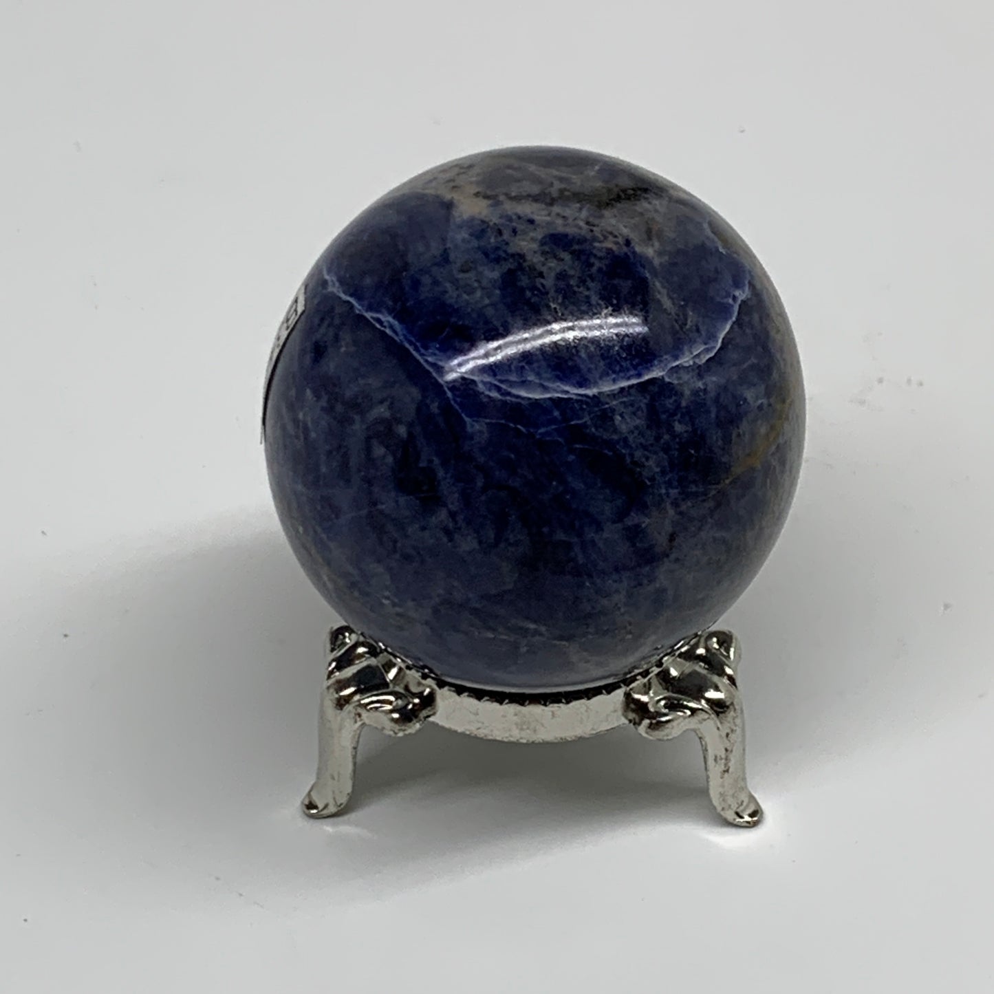 148.3g, 1.8"(47mm), Natural Sodalite Sphere Crystal Gemstone Ball @Brazil,B34226