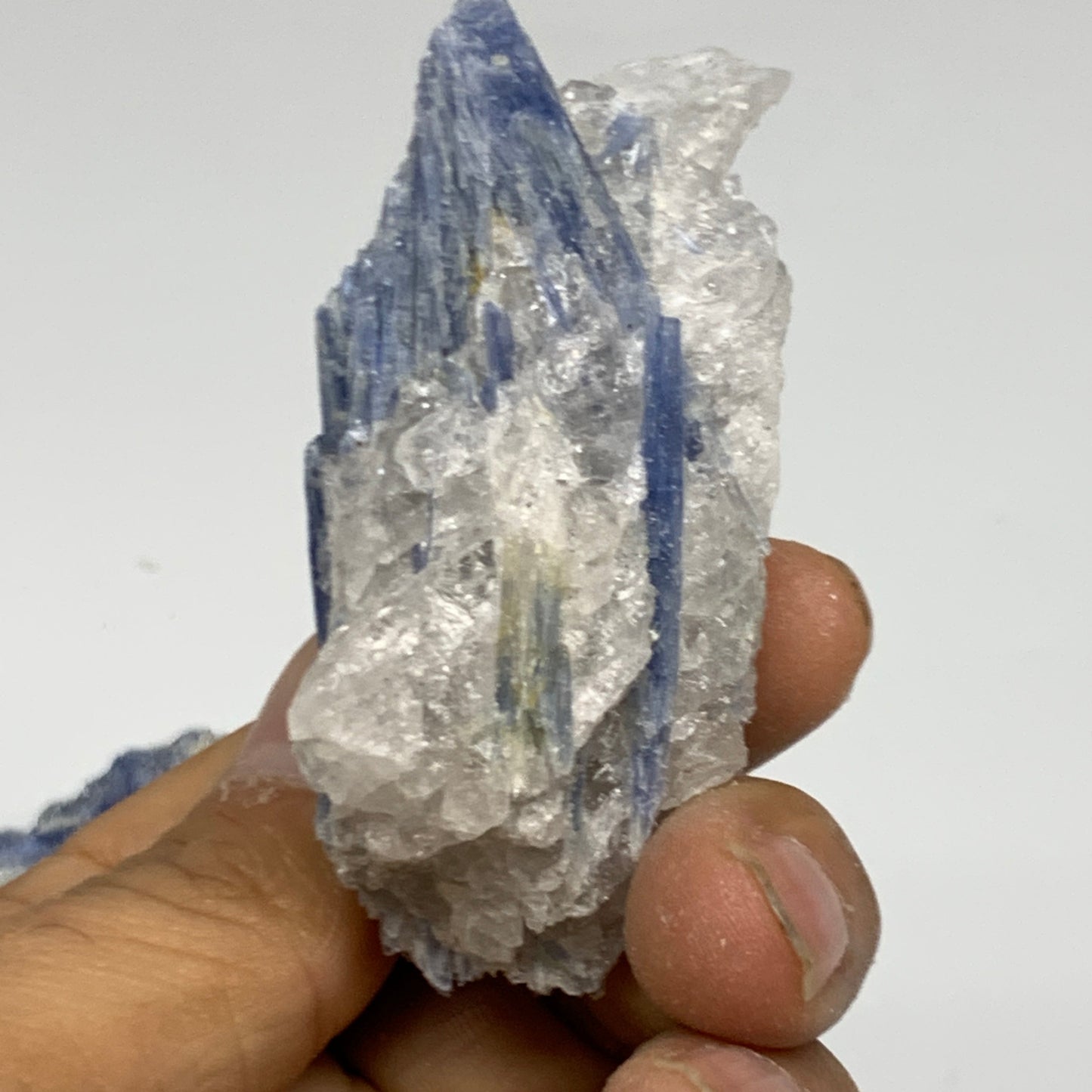 2.11 lbs, 1.5"-3.5", 18pcs, Rough Blue Kyanite Crystal Minerals Specimens,B33116