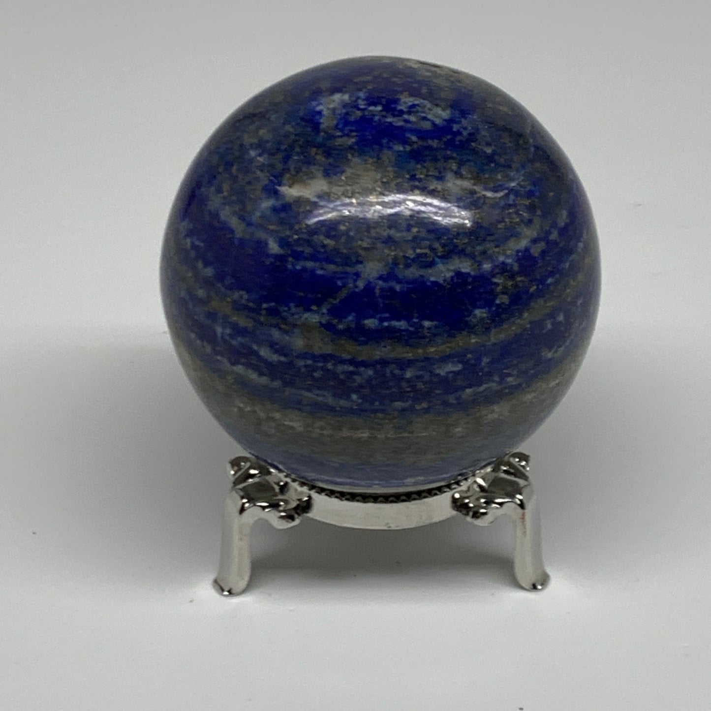 1.1 lbs,2.7"(68mm), Lapis Lazuli Sphere Ball Gemstone @Afghanistan, B33120