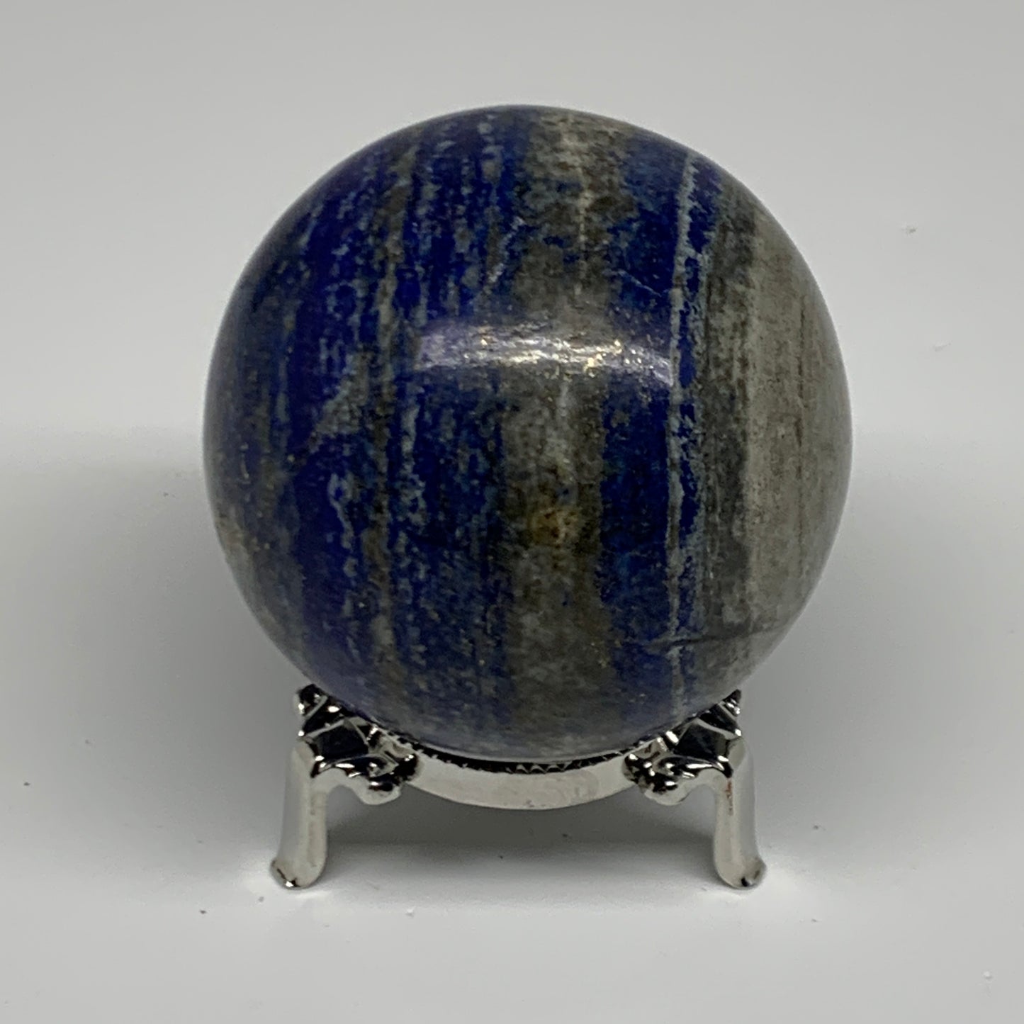 1.1 lbs,2.7"(68mm), Lapis Lazuli Sphere Ball Gemstone @Afghanistan, B33120