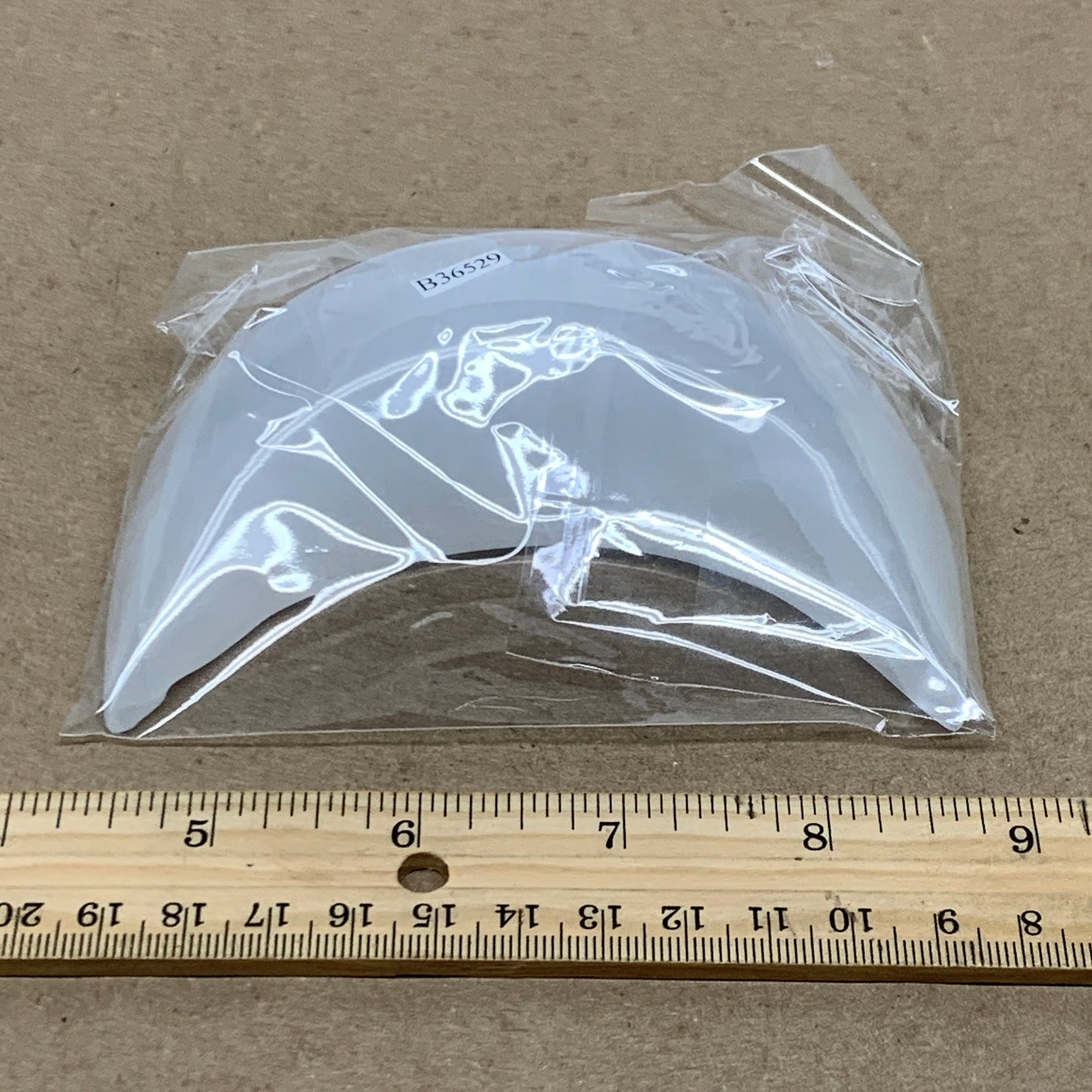 237g, 4.5"x2.2"x1", Selenite Crescent Moon Crystal (Satin Spar), B36529