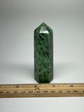 134.3g, 3.5"x1", Natural Ruby Zoisite Tower Point Obelisk @India, B31439