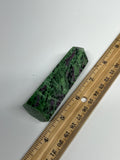 134.3g, 3.5"x1", Natural Ruby Zoisite Tower Point Obelisk @India, B31439