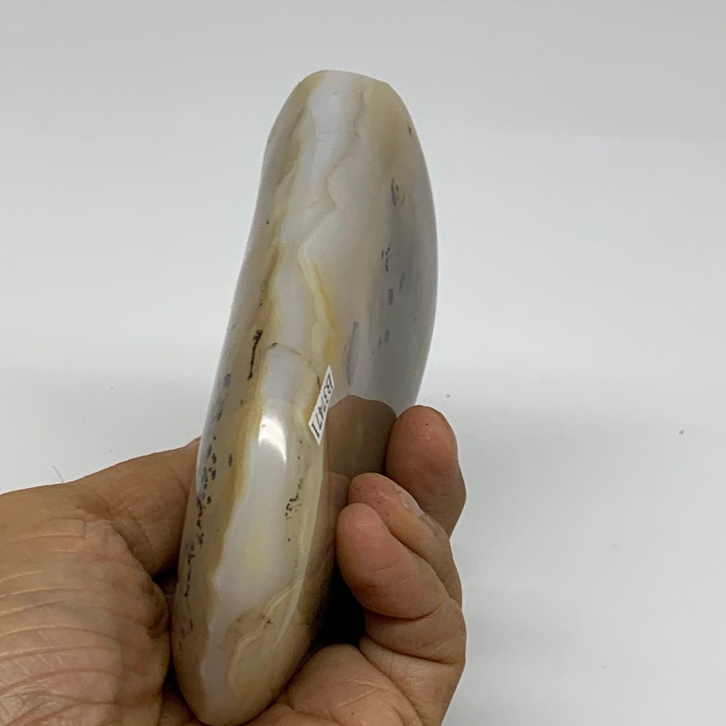 1 lbs, 4.5"x2.8"x1.4" Dendrite Agate Freeform Reiki Energy Crystal, B37471