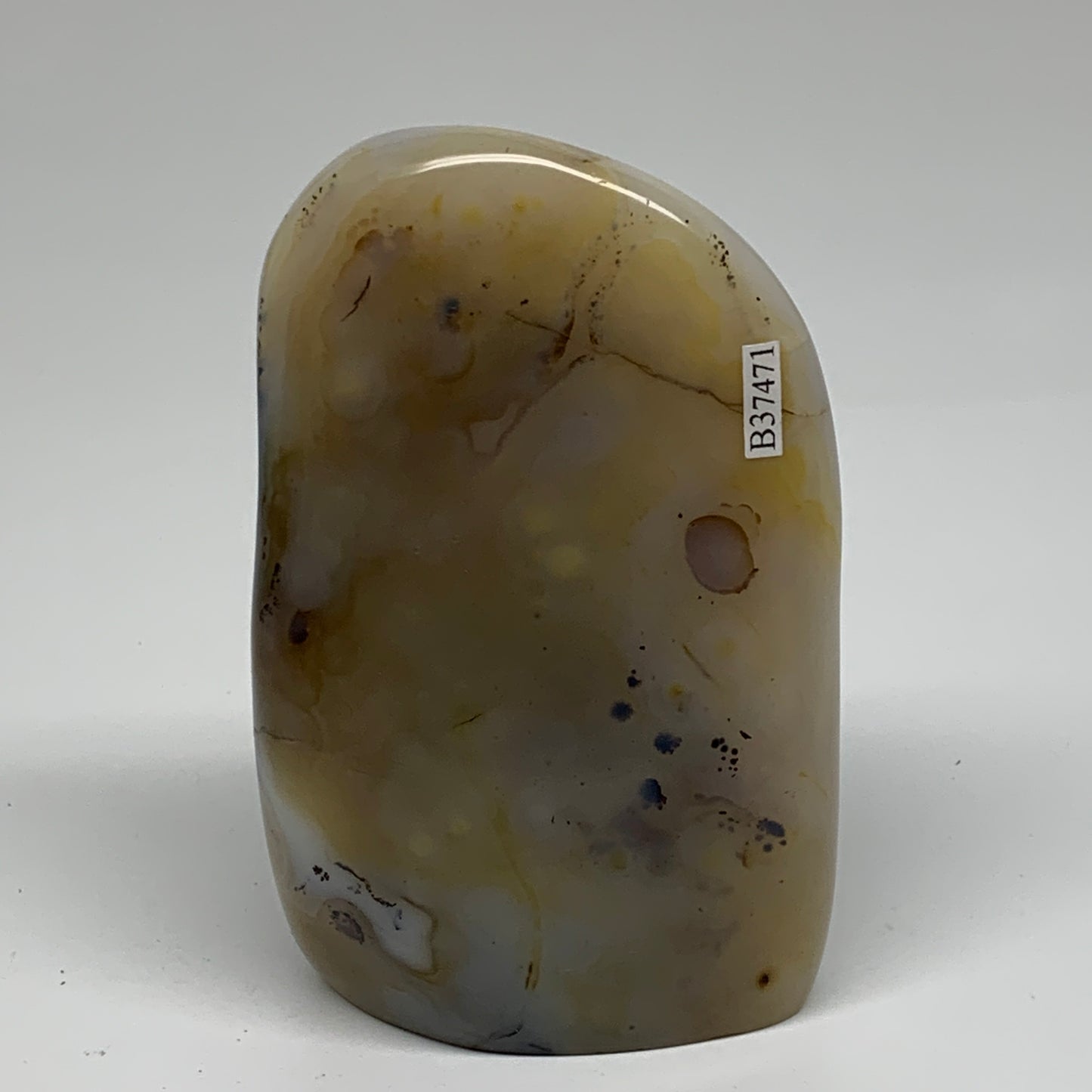 1 lbs, 4.5"x2.8"x1.4" Dendrite Agate Freeform Reiki Energy Crystal, B37471