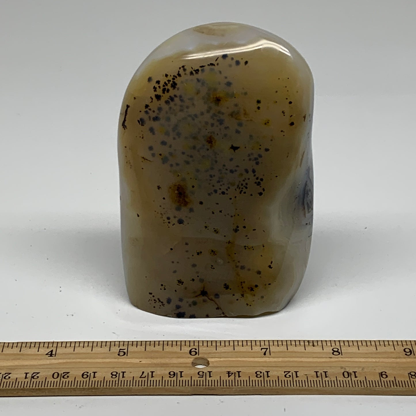 1 lbs, 4.5"x2.8"x1.4" Dendrite Agate Freeform Reiki Energy Crystal, B37471