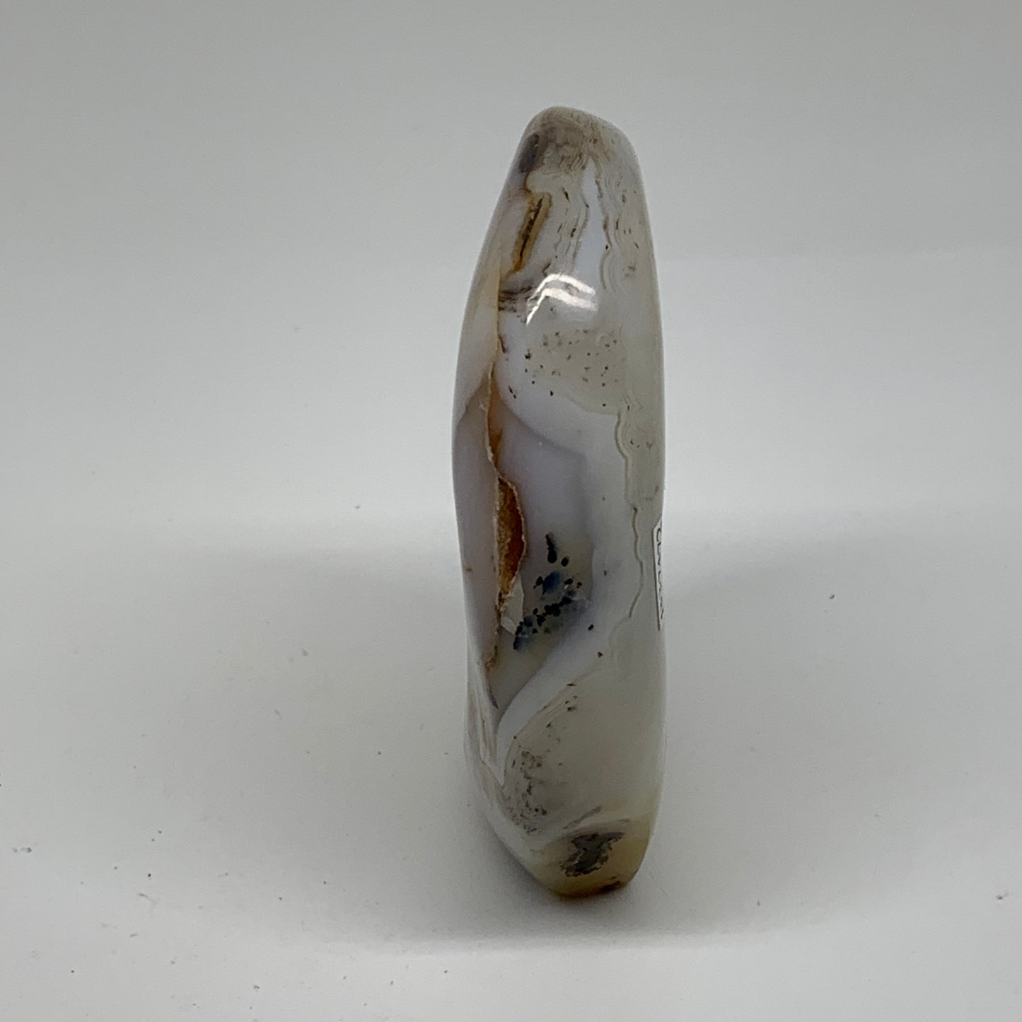 0.81 lbs, 4"x3.4"x1" Dendrite Agate Freeform Reiki Energy Crystal, B37472