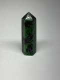 141.5g, 3.4"x1", Natural Ruby Zoisite Tower Point Obelisk @India, B31442