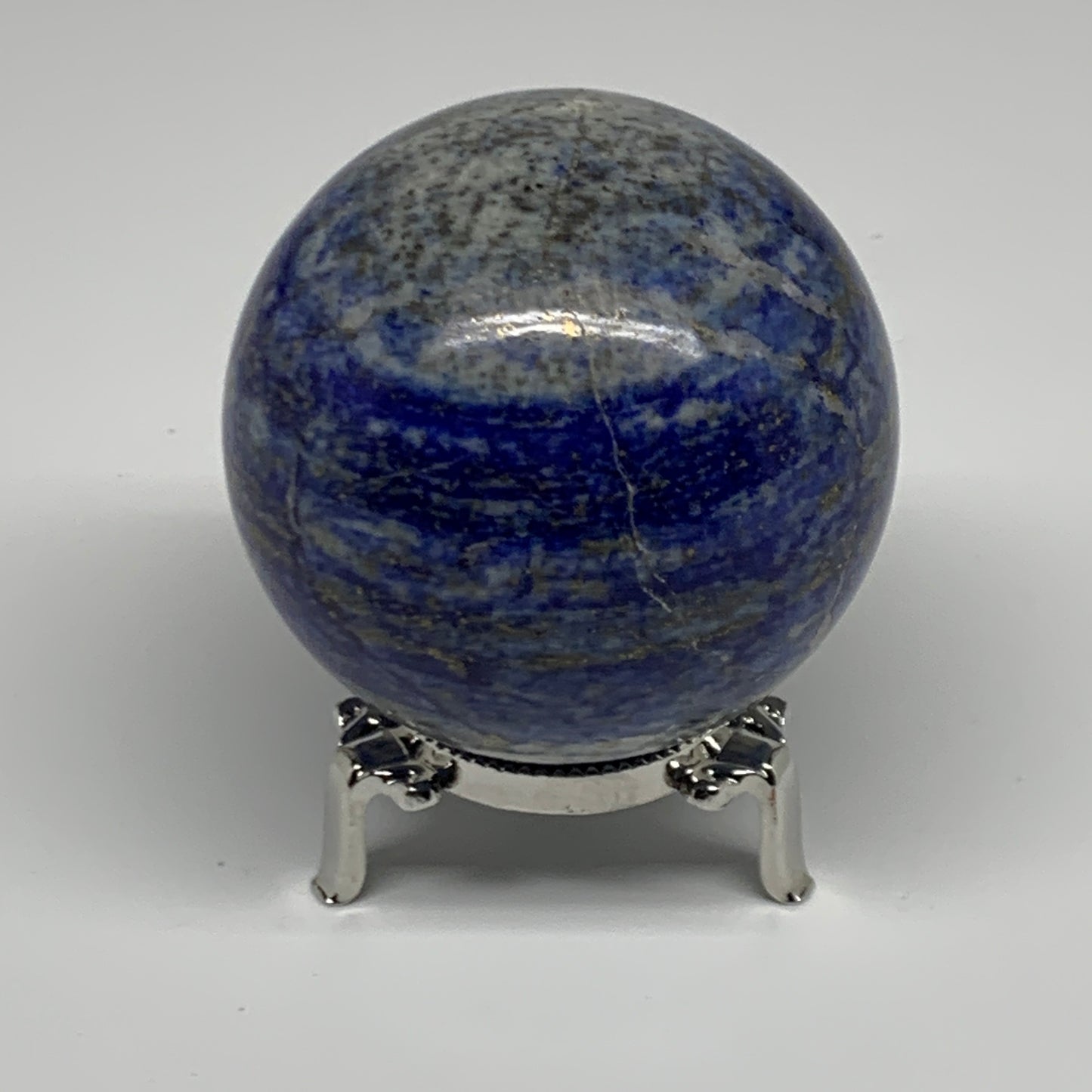 1.19 lbs,2.8"(70mm), Lapis Lazuli Sphere Ball Gemstone @Afghanistan, B33124