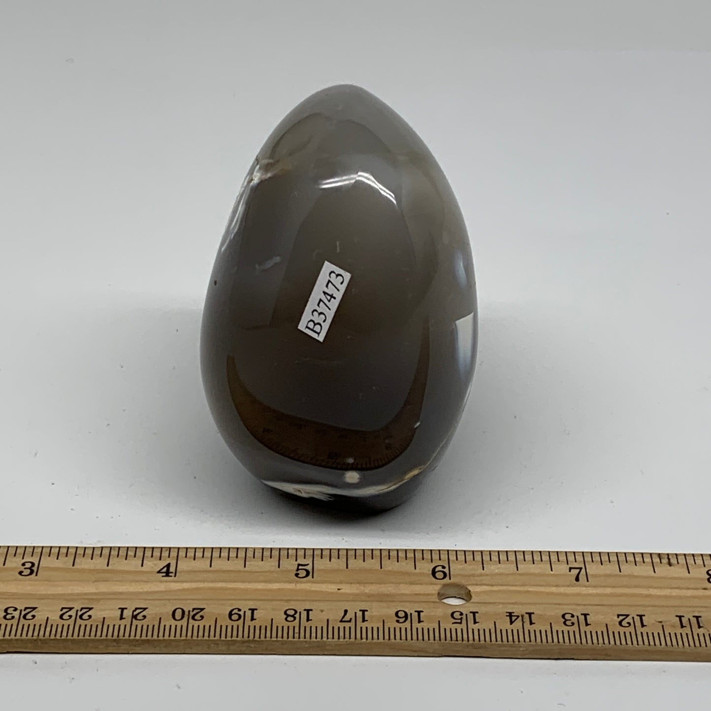 0.93 lbs, 3.2"x2.8"x2.1" Orca Agate Freeform Reiki Energy Crystal, B37473