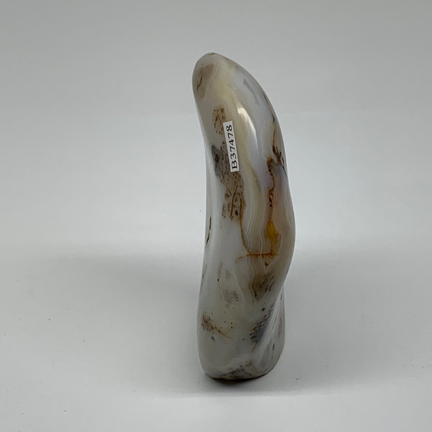 0.62 lbs, 4.1"x2.7"x1" Dendrite Agate Freeform Reiki Energy Crystal, B37478