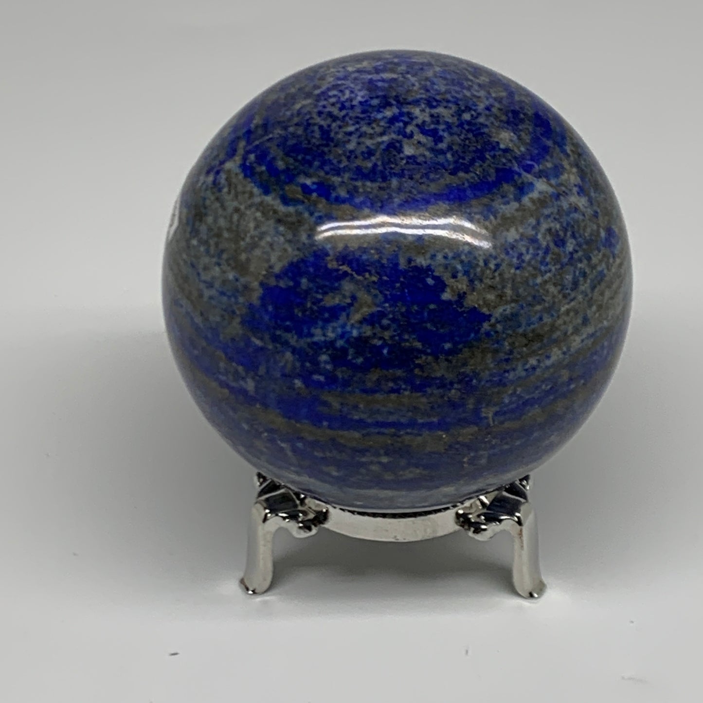1.73 lbs,3.1"(79mm), Lapis Lazuli Sphere Ball Gemstone @Afghanistan, B33129