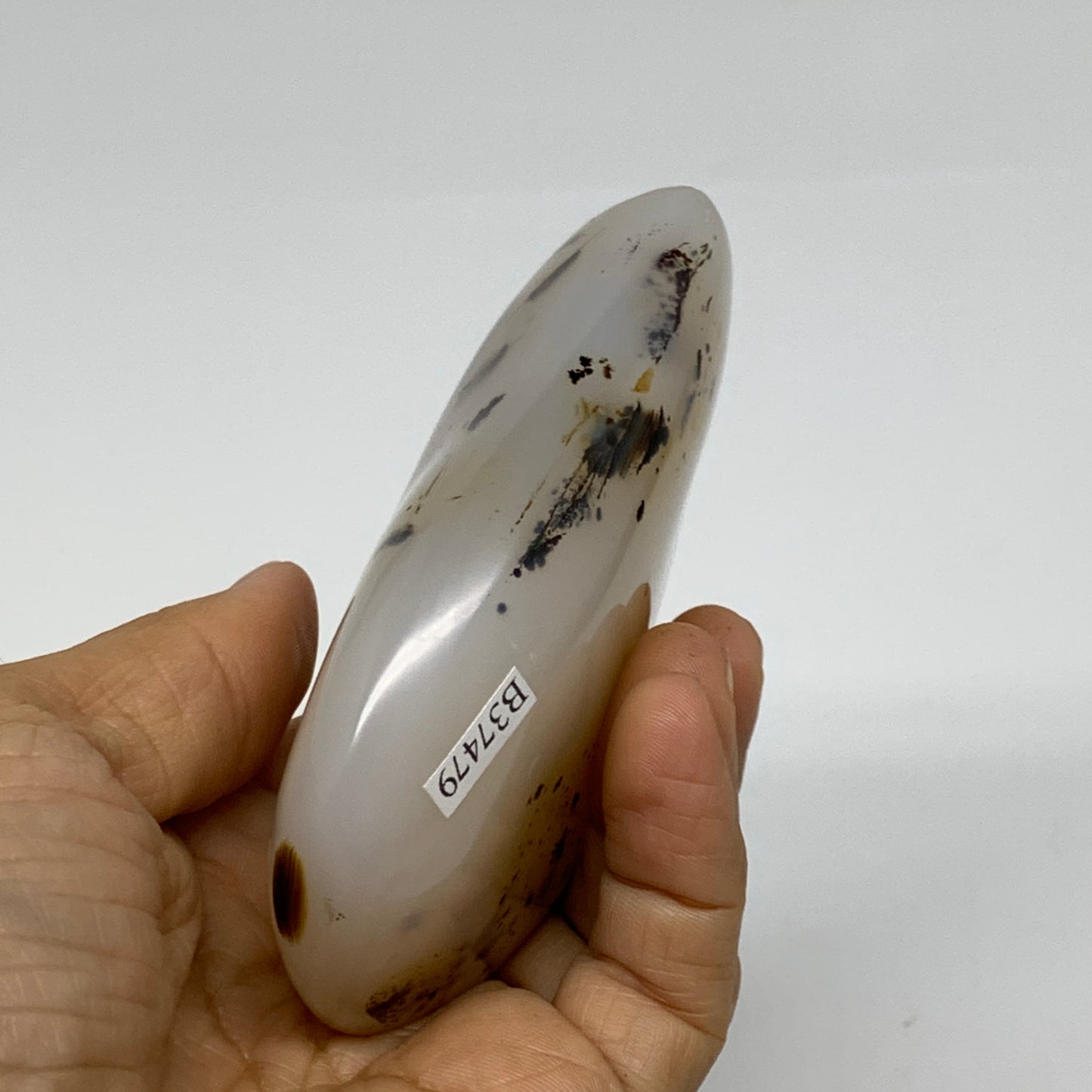 0.58 lbs, 3.4"x2.5"x1.1" Dendrite Agate Freeform Reiki Energy Crystal, B37479