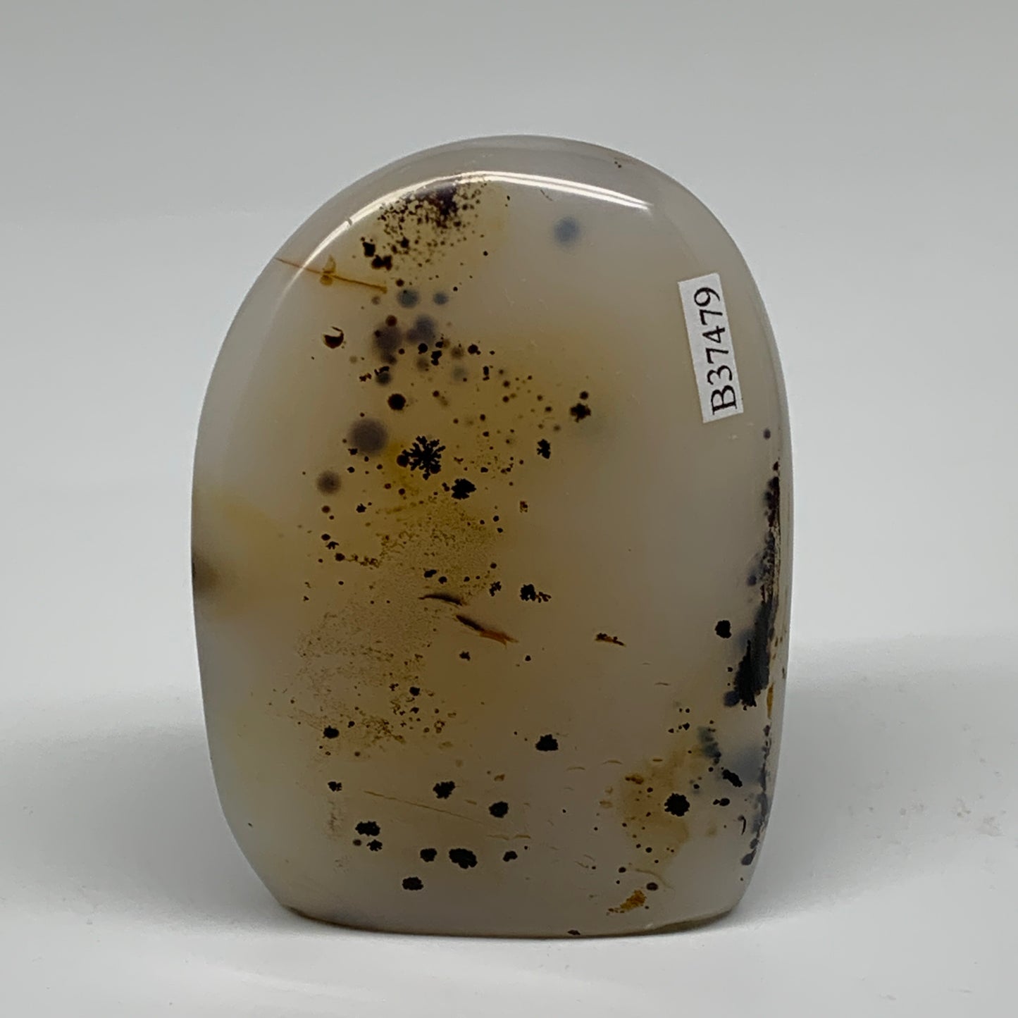 0.58 lbs, 3.4"x2.5"x1.1" Dendrite Agate Freeform Reiki Energy Crystal, B37479