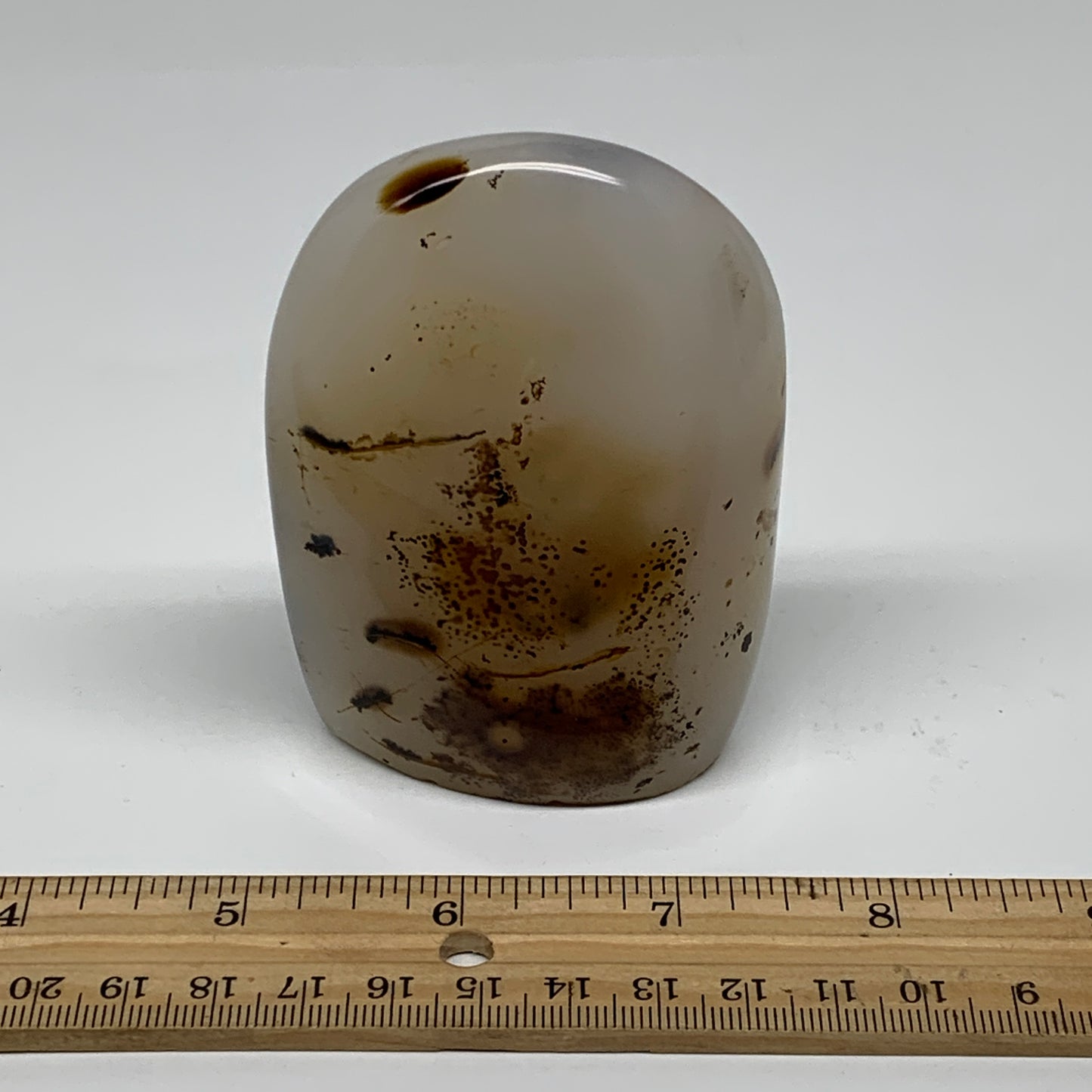 0.58 lbs, 3.4"x2.5"x1.1" Dendrite Agate Freeform Reiki Energy Crystal, B37479