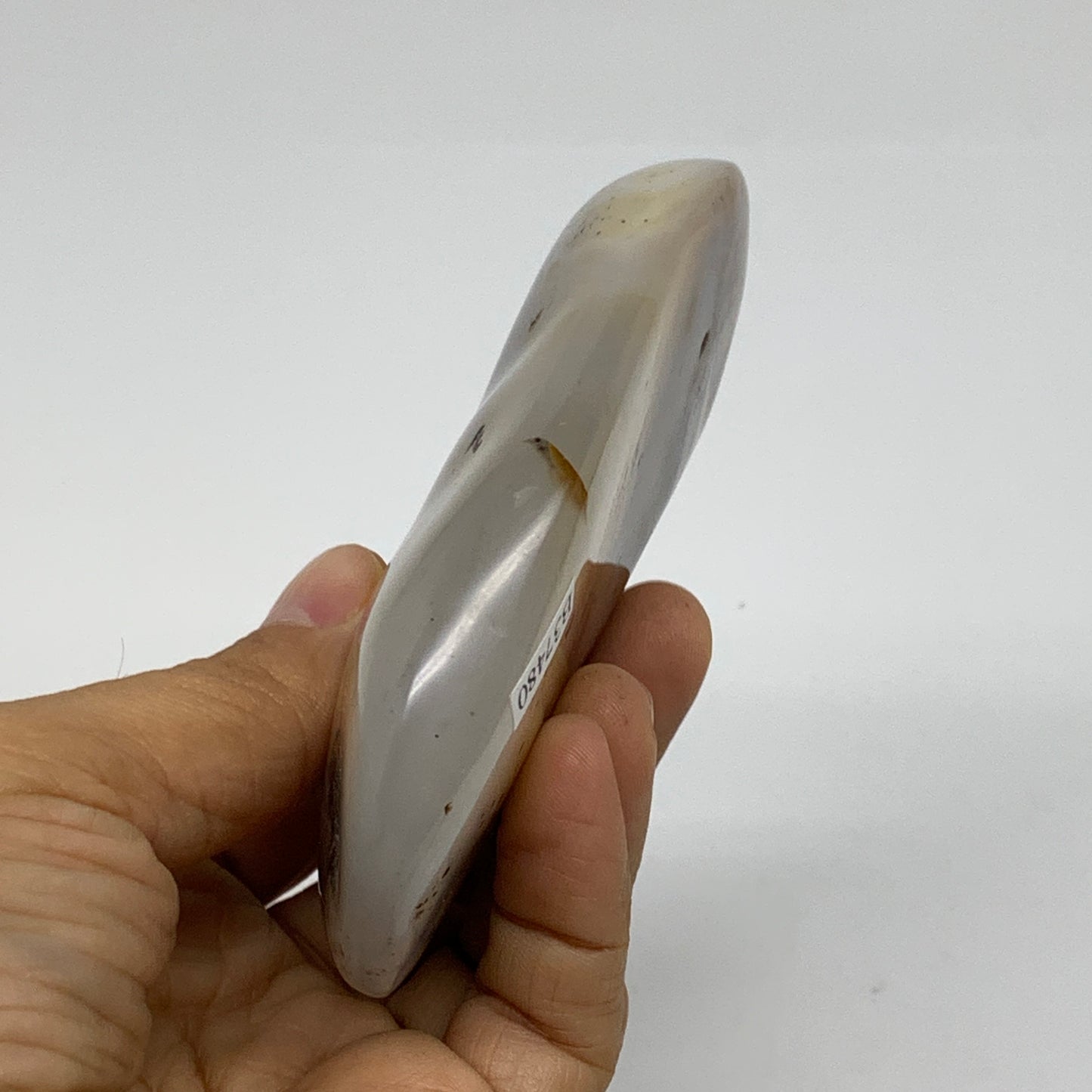 0.48 lbs, 3.7"x2.9"x0.8" Dendrite Agate Freeform Reiki Energy Crystal, B37480