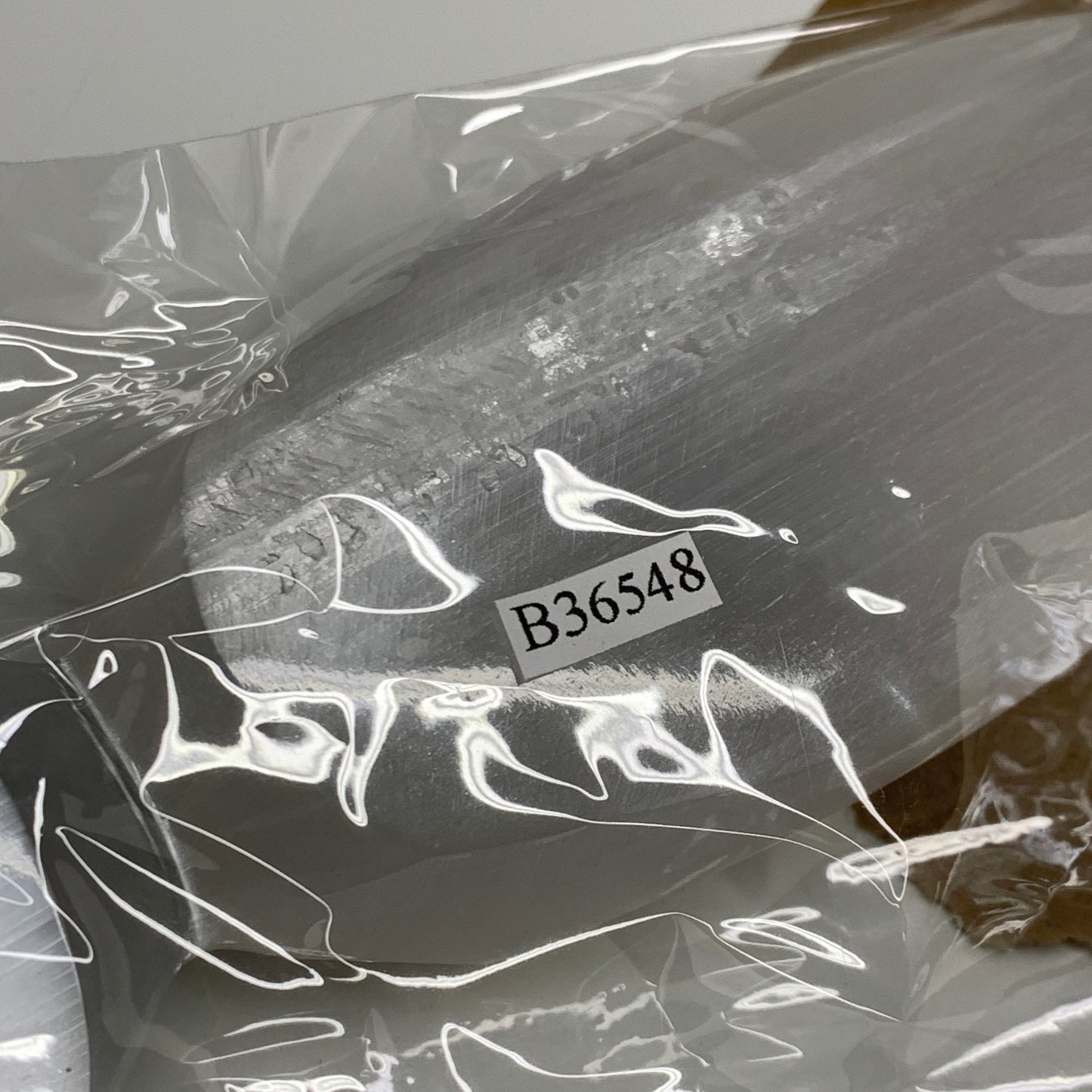 0.73 lbs, 9.5"x2"x1", Natural Selenite Crystal Dagger (Satin Spar), B36548