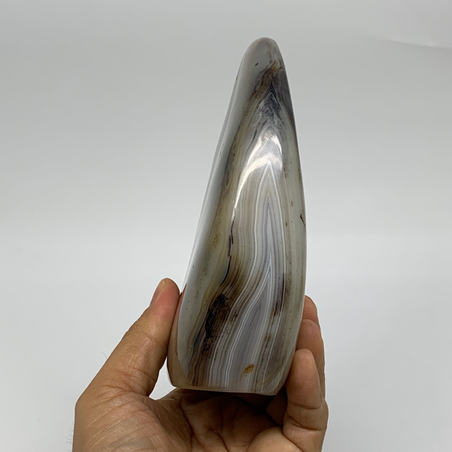 2.17 lbs, 5.5"x4.2"x1.9" Dendrite Agate Freeform Reiki Energy Crystal, B37481