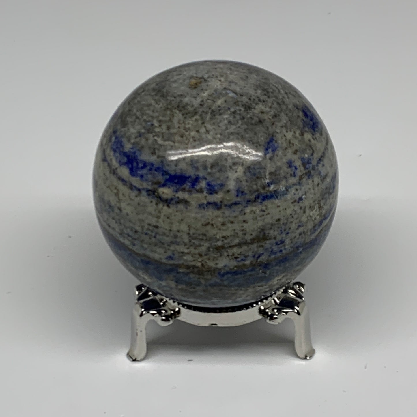 1.05 lbs,2.7" (68mm), Lapis Lazuli Sphere Ball Gemstone @Afghanistan, B33130