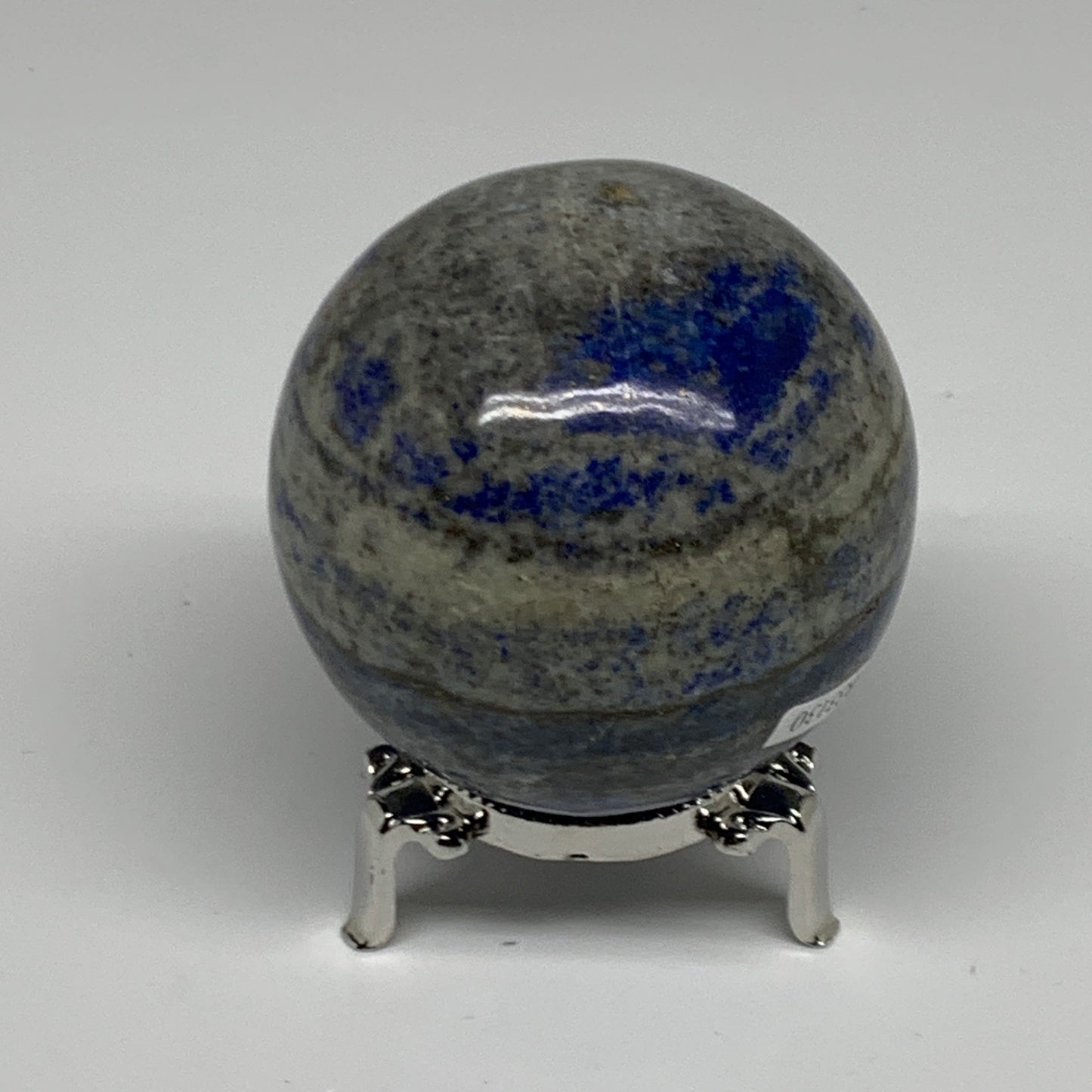 1.05 lbs,2.7" (68mm), Lapis Lazuli Sphere Ball Gemstone @Afghanistan, B33130