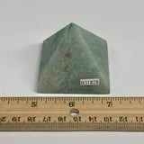 0.27 lbs, 1.7"x2"x2", Green Aventurine Pyramid Gemstone,Healing Crystal, B31828