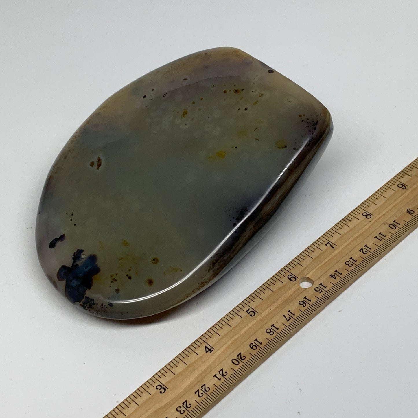 2.17 lbs, 5.5"x4.2"x1.9" Dendrite Agate Freeform Reiki Energy Crystal, B37481