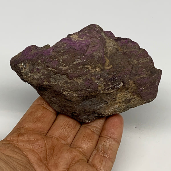 338.4g, 4.2"x2.8"x1.5", Rough Raw Purpurite Chunk Mineral from Namibia, B29183