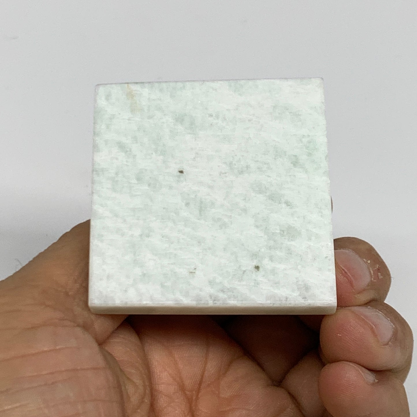 99.9g, 1.6"x1.8"x1.8", Amazonite Pyramid Gemstone, Decorative Stone, B31814