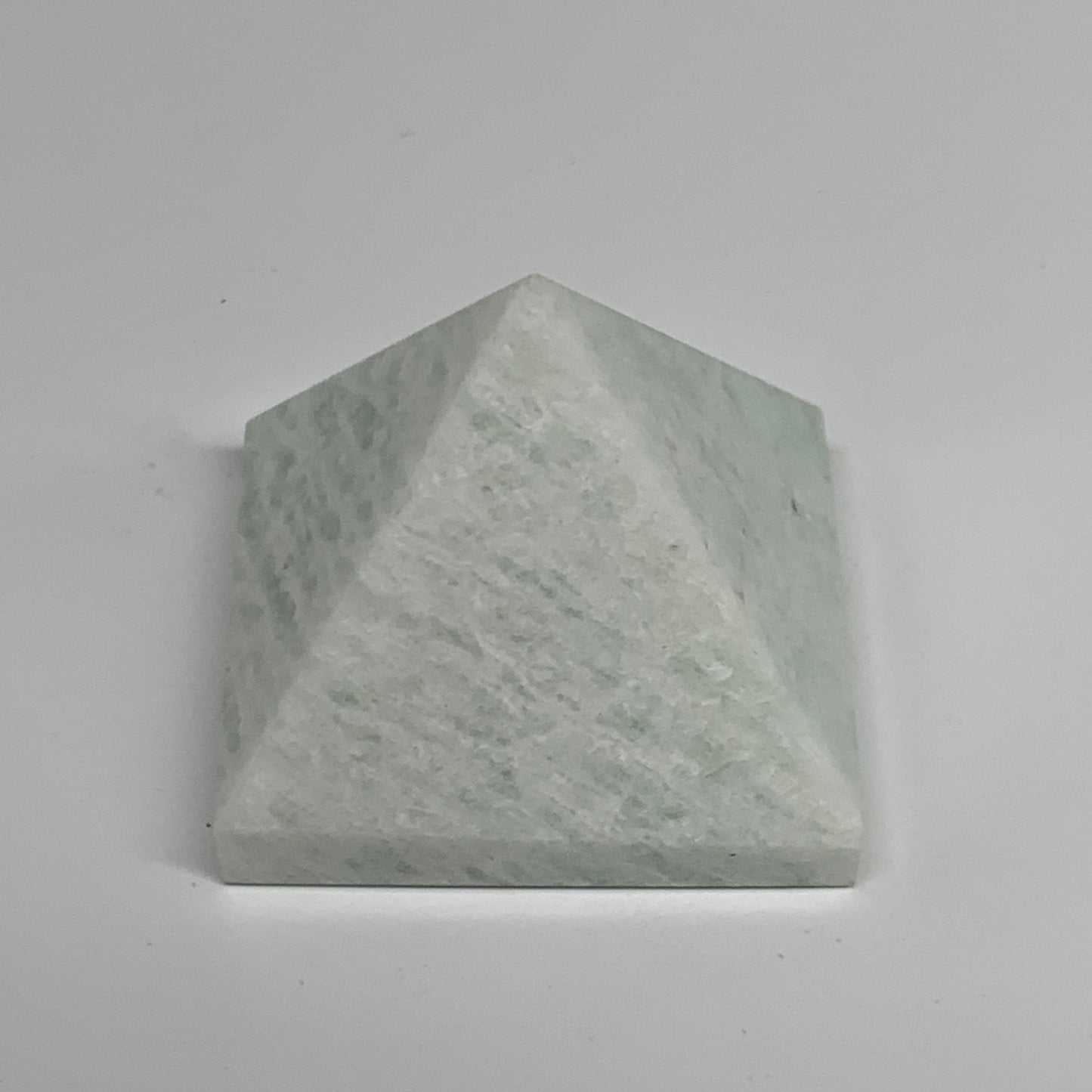 102.4g, 1.6"x1.9"x1.8", Amazonite Pyramid Gemstone, Decorative Stone, B31815