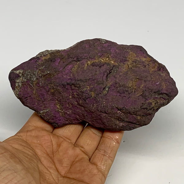 405.4g, 5"x2.8"x1.3", Rough Raw Purpurite Chunk Mineral from Namibia, B29178