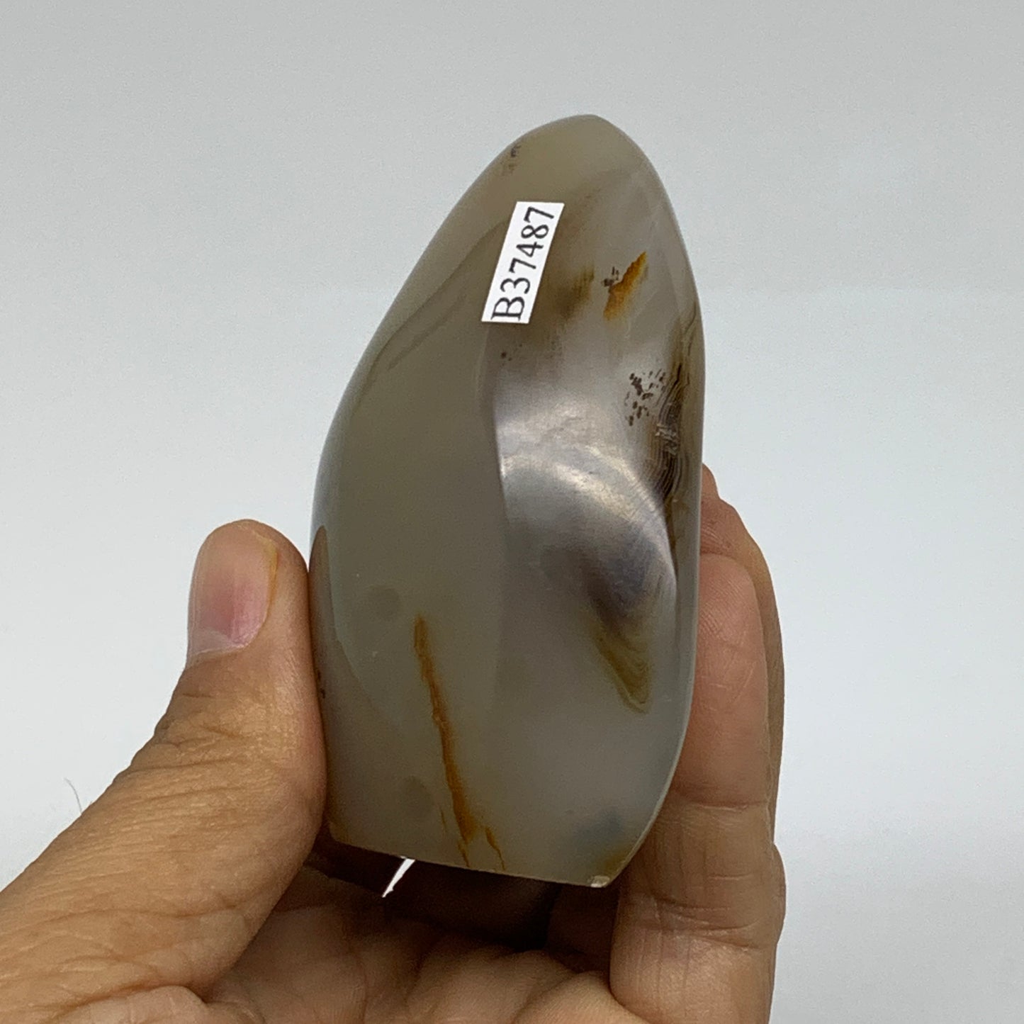 0.49 lbs, 2.9"x2.5"x1.3" Dendrite Agate Freeform Reiki Energy Crystal, B37487