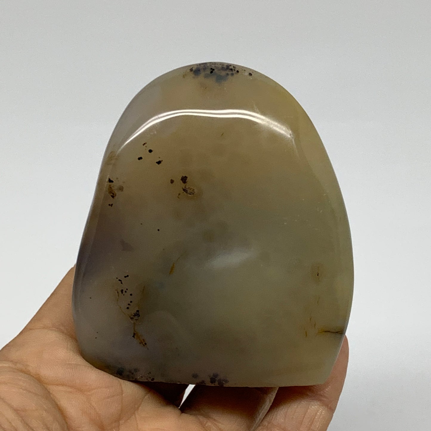 0.49 lbs, 2.9"x2.5"x1.3" Dendrite Agate Freeform Reiki Energy Crystal, B37487
