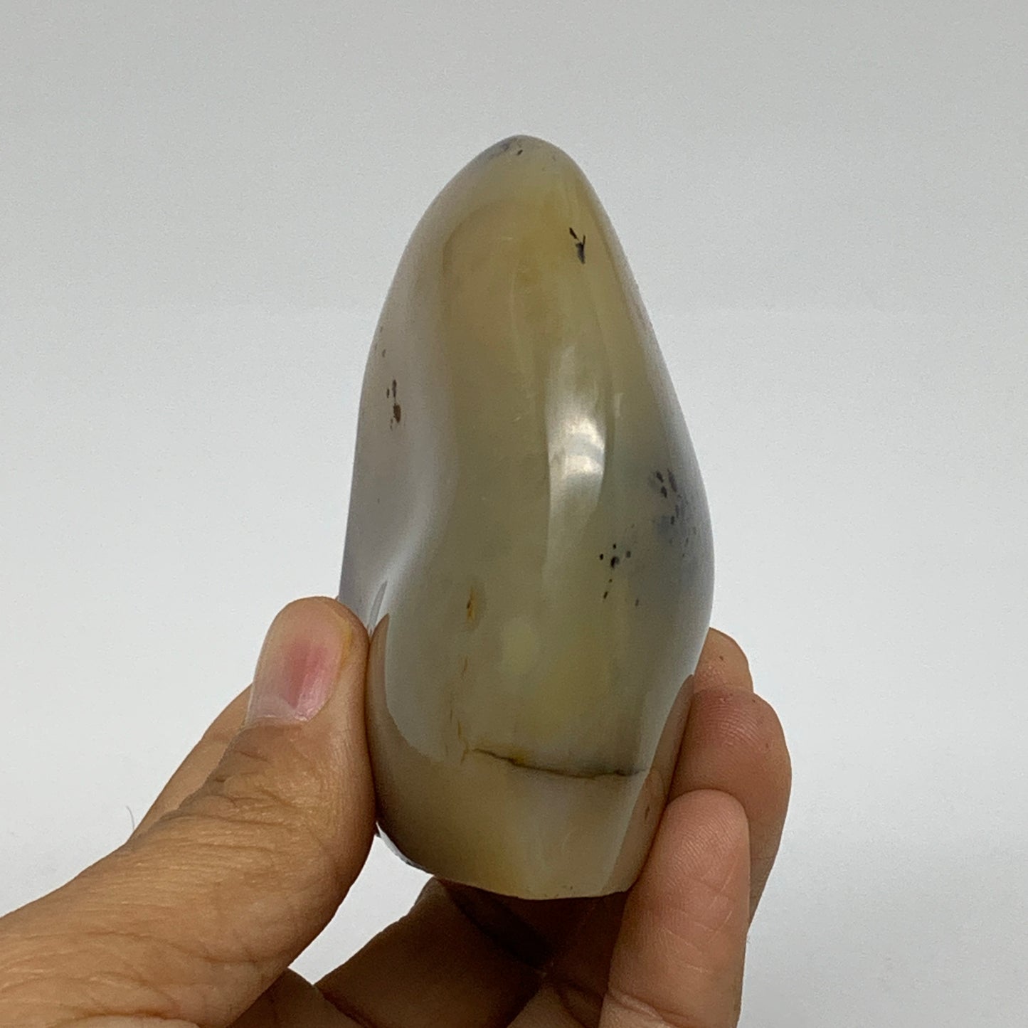0.49 lbs, 2.9"x2.5"x1.3" Dendrite Agate Freeform Reiki Energy Crystal, B37487