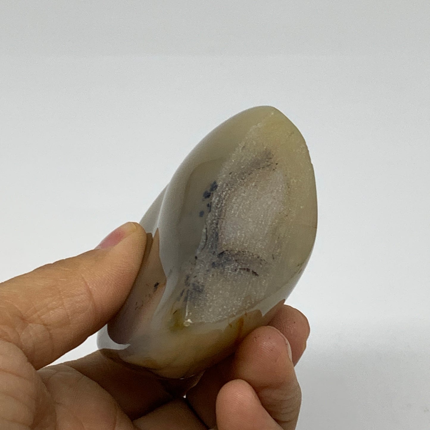 0.49 lbs, 2.9"x2.5"x1.3" Dendrite Agate Freeform Reiki Energy Crystal, B37487