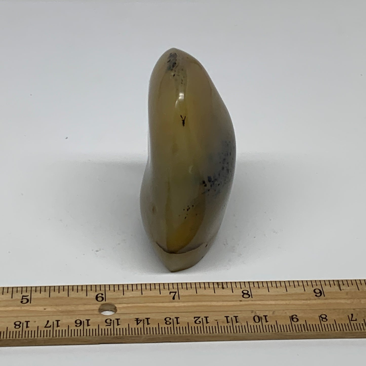 0.49 lbs, 2.9"x2.5"x1.3" Dendrite Agate Freeform Reiki Energy Crystal, B37487