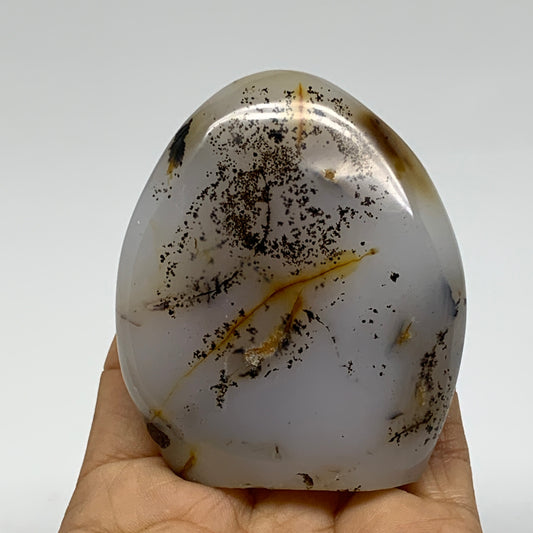 0.46 lbs, 2.8"x2.4"x1.3" Dendrite Agate Freeform Reiki Energy Crystal, B37488