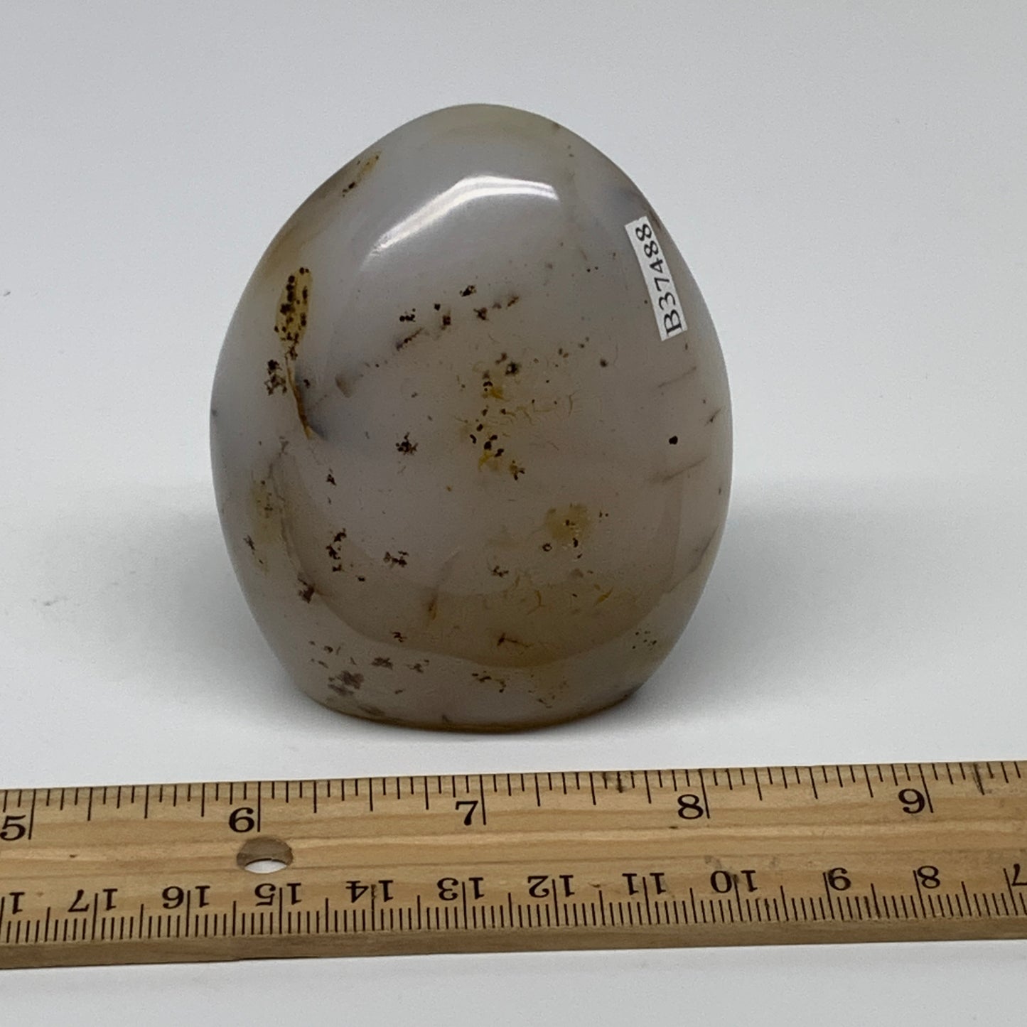 0.46 lbs, 2.8"x2.4"x1.3" Dendrite Agate Freeform Reiki Energy Crystal, B37488