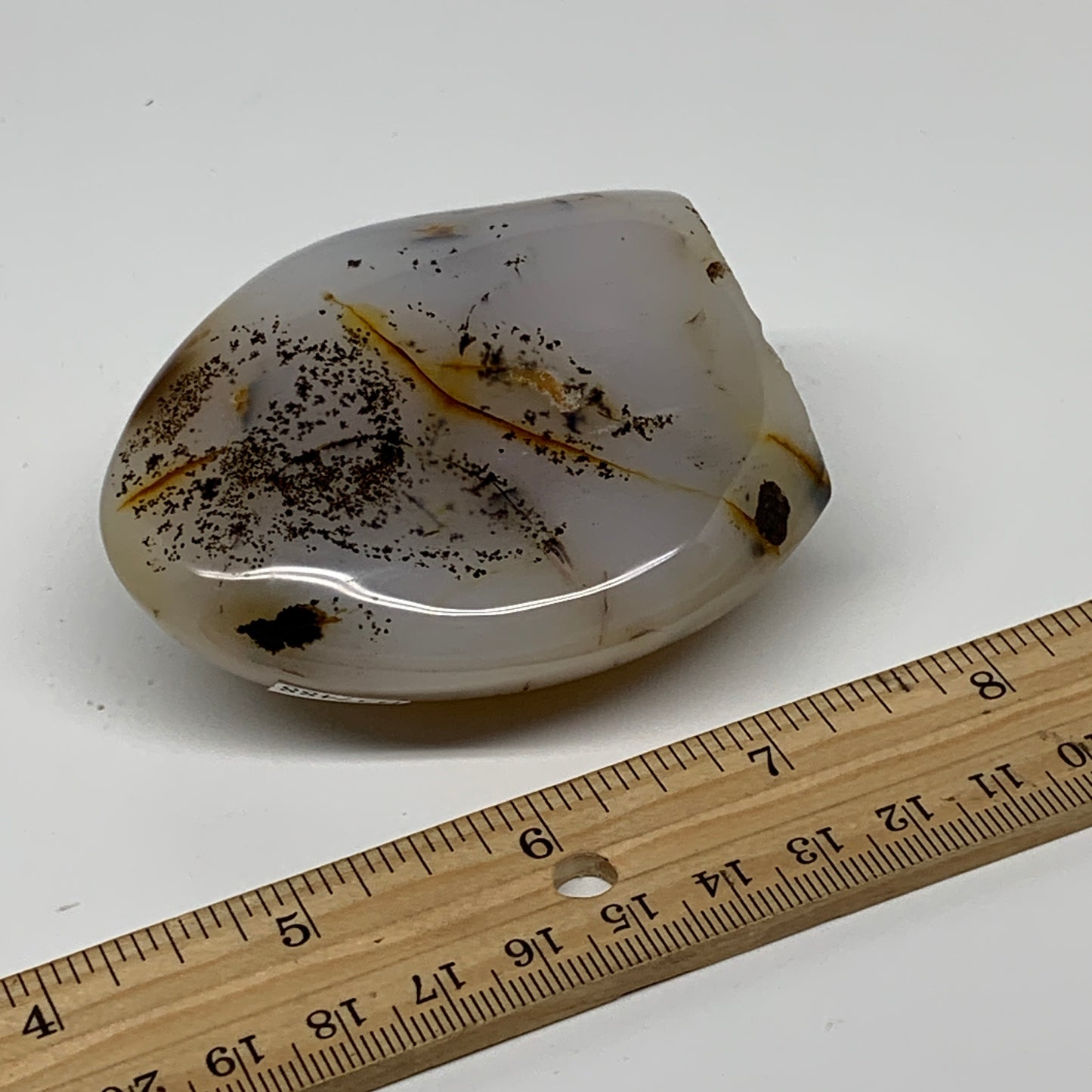 0.46 lbs, 2.8"x2.4"x1.3" Dendrite Agate Freeform Reiki Energy Crystal, B37488